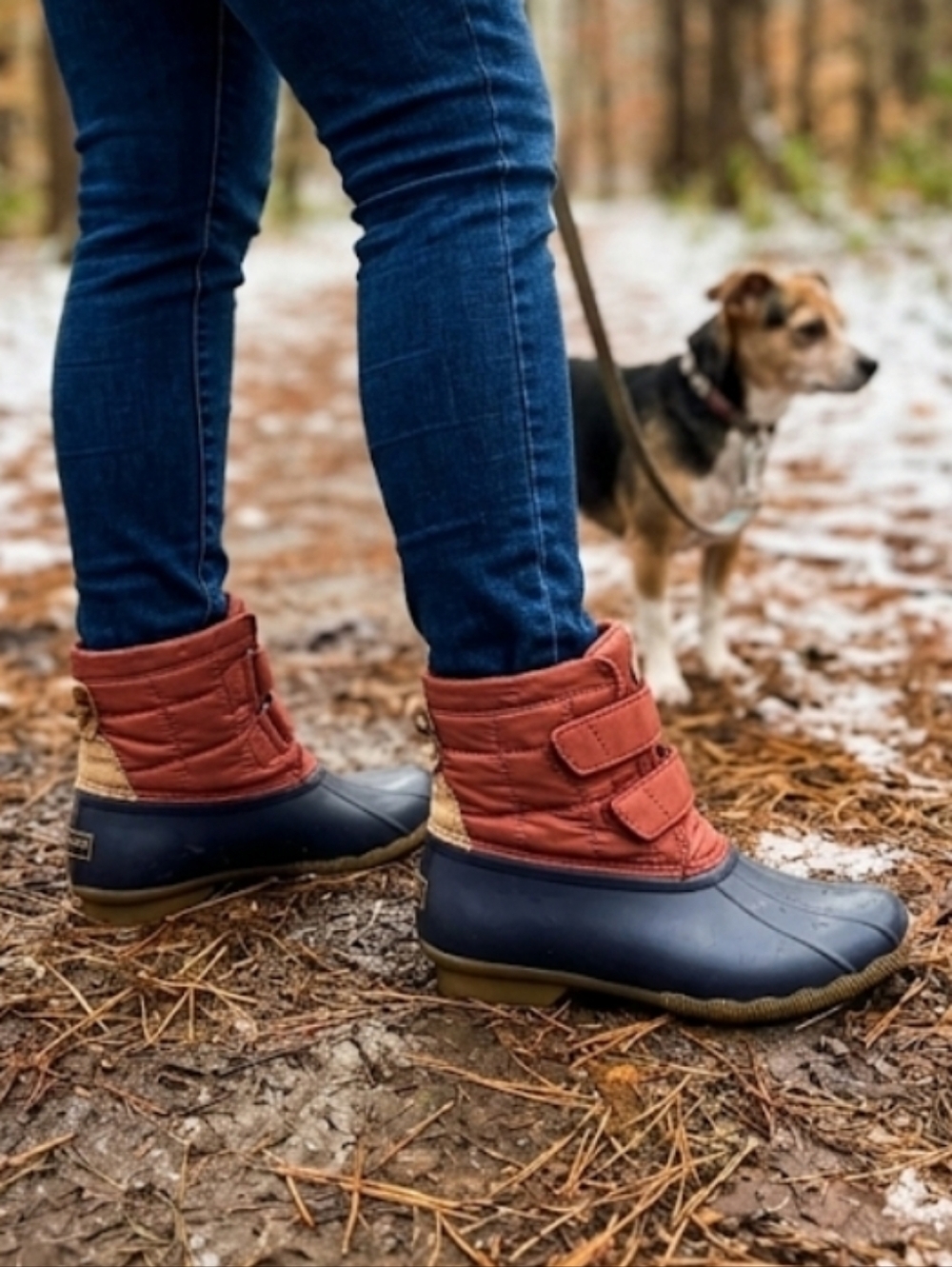 Sperry Jetty Quilted Duck Boots Womens Size 7.5
